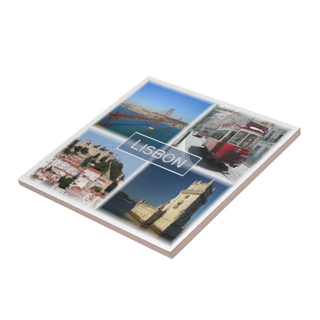 Azulejo zPT007 LISBOA, Portugal, Europa, (Lado)