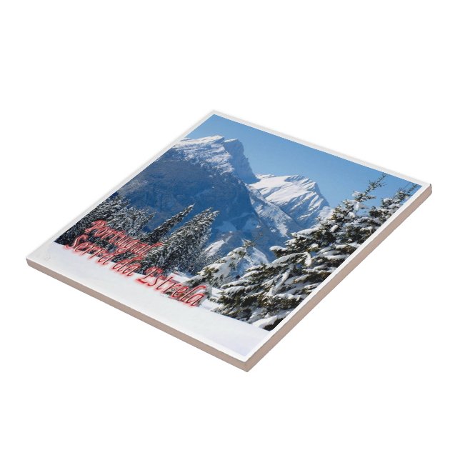 Azulejo zPT010 SERRA DA ESTRELA, Portugal, (Lado)