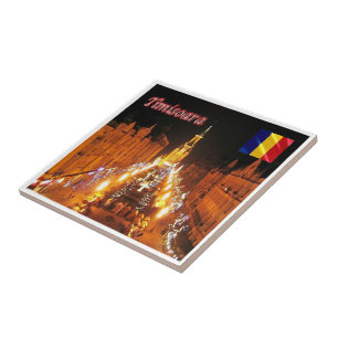 Azulejo zRO005 TIMISOARA Victory Square, Rumanía,