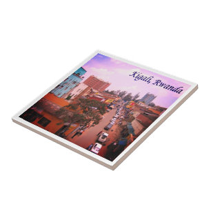 Azulejo zRW005 KIGALI, Ruanda, África,