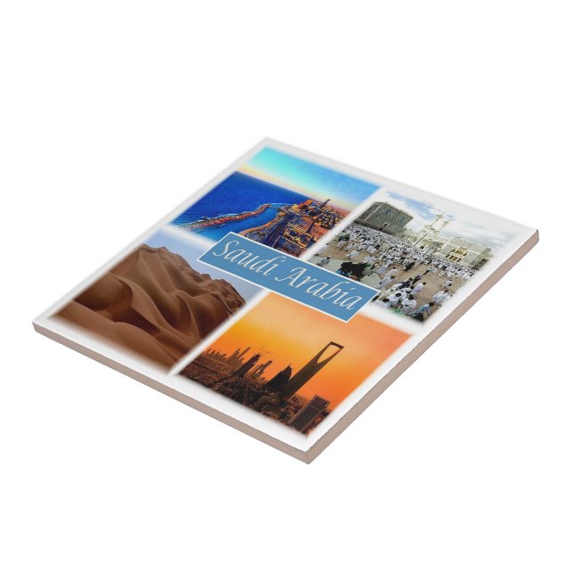 Azulejo ZSA010 ARABIA SAUDITA, Asia, (Lado)