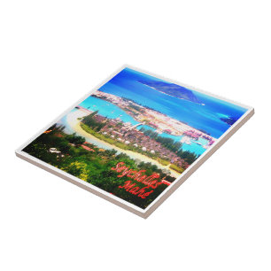 Azulejo zSC008 MAHE', Seychelles, África,