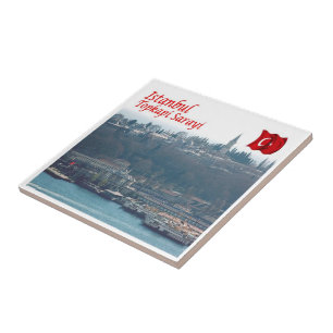 Azulejo zTR009 ESTAMBUL TOPKAPI, Turquía, Europa,