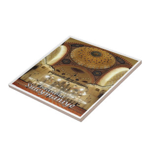 Azulejo zTR017 BASILICA SULEIMAN, Estambul, Turquía,