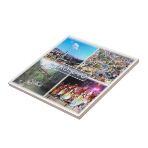 Azulejo zXK005 KOSOVO, Europa,