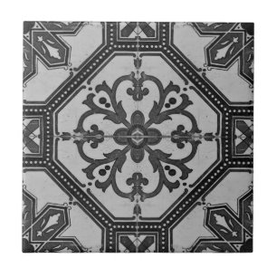 Azulejos azul geométrico repro portugués