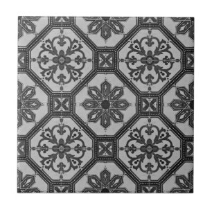 Azulejos azul geométrico repro portugués