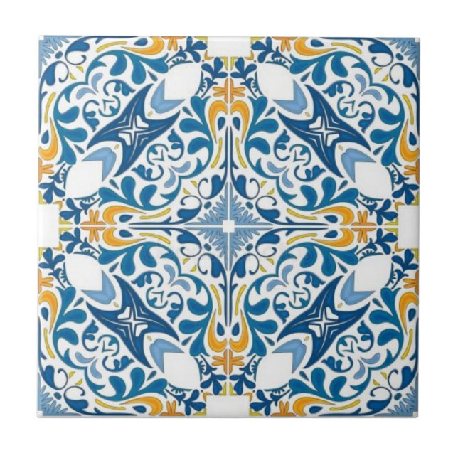 Azulejos - Azul Portugués (Frente)