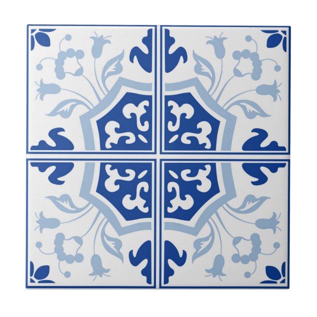 Azulejos azules de Delft (Frente)