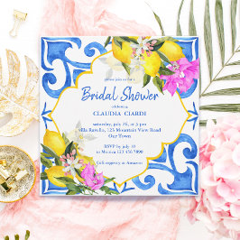 Azulejos azules lemon Bougainvillea Amalfi brilsho