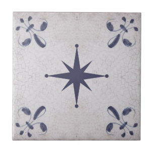 azulejos azules vintage de Delft