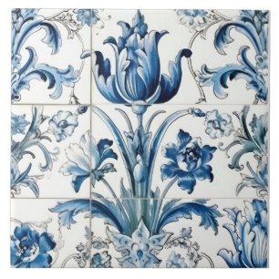 Azulejos Azules Y Blancos Delft
