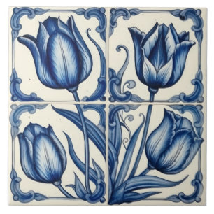 Azulejos Azules Y Blancos Delft