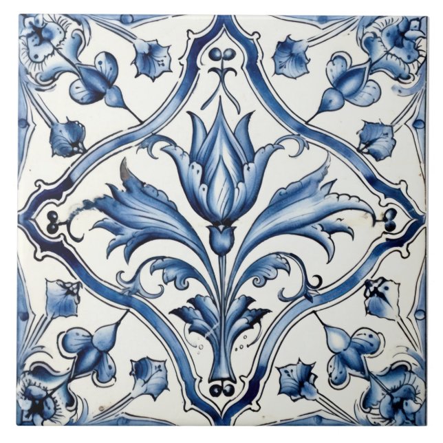 Azulejos Azules Y Blancos Delft (Frente)