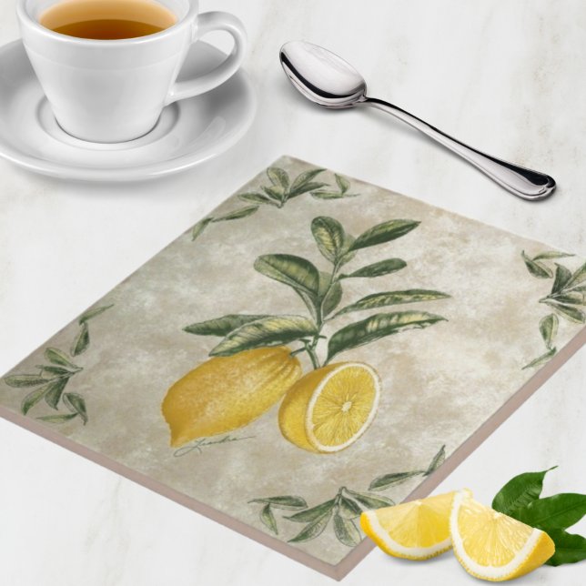 Azulejos cerámicos con lemas vintage (Subido por el creador)