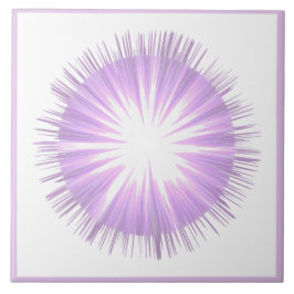 Azulejos cerámicos de color púrpura