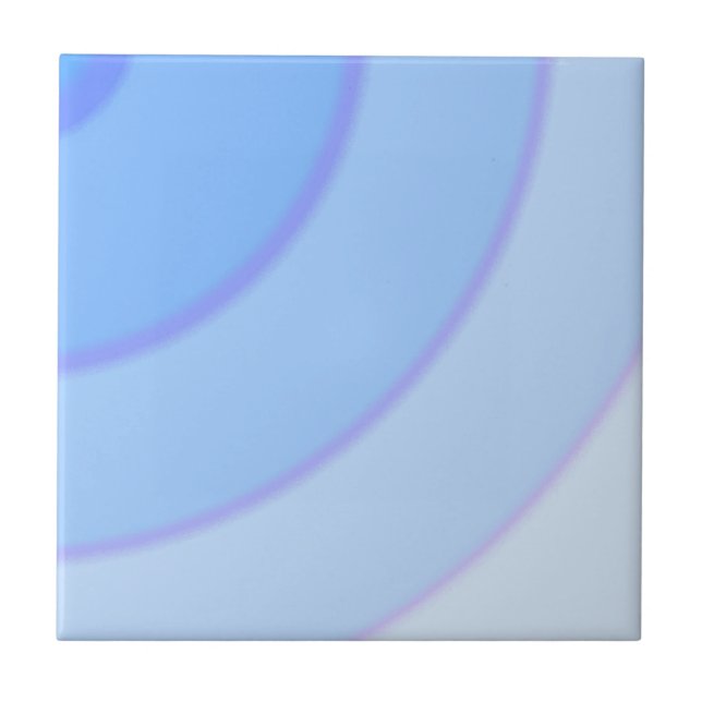 Azulejos cerámicos de remolinos azules (Frente)