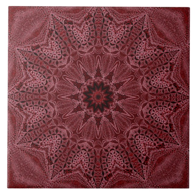 Azulejos cerámicos decorativos de Borgoña (Frente)