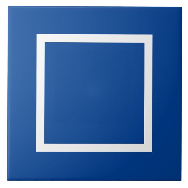 Azulejos cerámicos en azul y blanco - (1) (Frente)