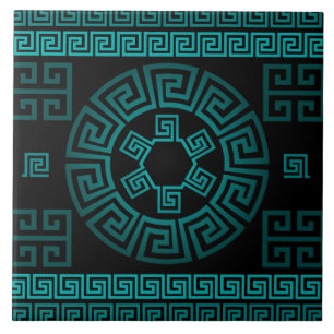 Azulejos cerámicos griegos