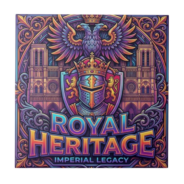 Azulejos Cerámicos Legado Imperial Herencia Real (Frente)