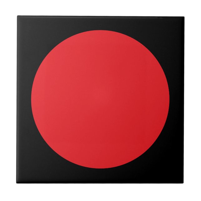 Azulejos Cerámicos Modernos Rojos y Negros (Frente)