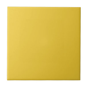 Azulejos color amarillo azafrán