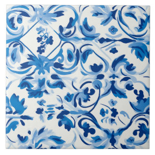 Azulejos con Patrón Delft