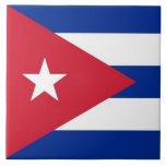 Azulejos de Bandera Cubana<br><div class="desc">Mejore su decoración con nuestro embaldosado con la vibrante bandera de Cuba. Esta baldosa es más que un simple elemento decorativo; es una celebración de la rica herencia cultural y la identidad nacional de Cuba. El audaz diseño de la bandera cubana añade un toque único y significativo, convirtiéndolo en una...</div>