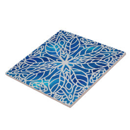 azulejos de cerámica azul y blanco