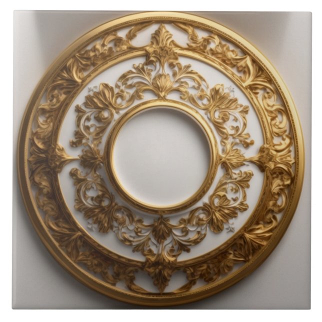 Azulejos de cerámica barroca de lujo (Frente)