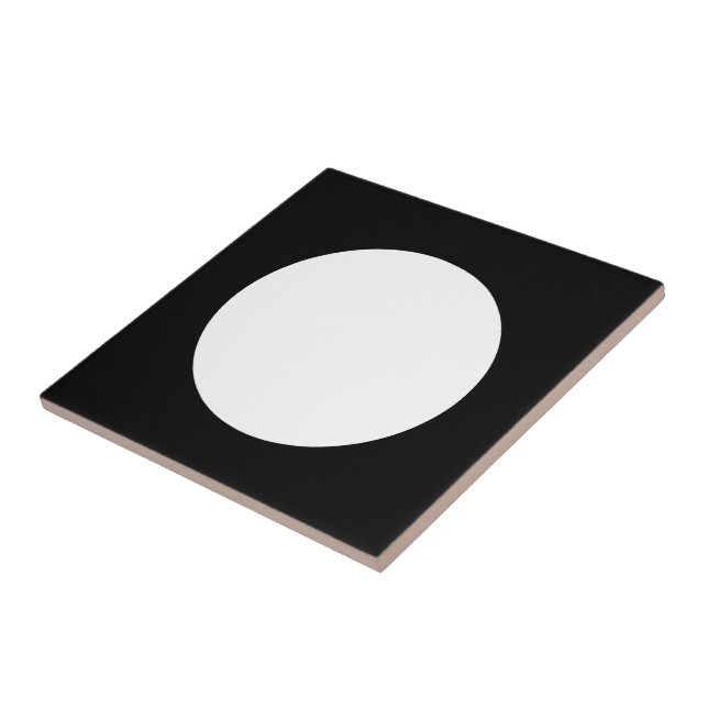 Azulejos de Cerámica Blancos y Negros Elegantes (M (Lado)