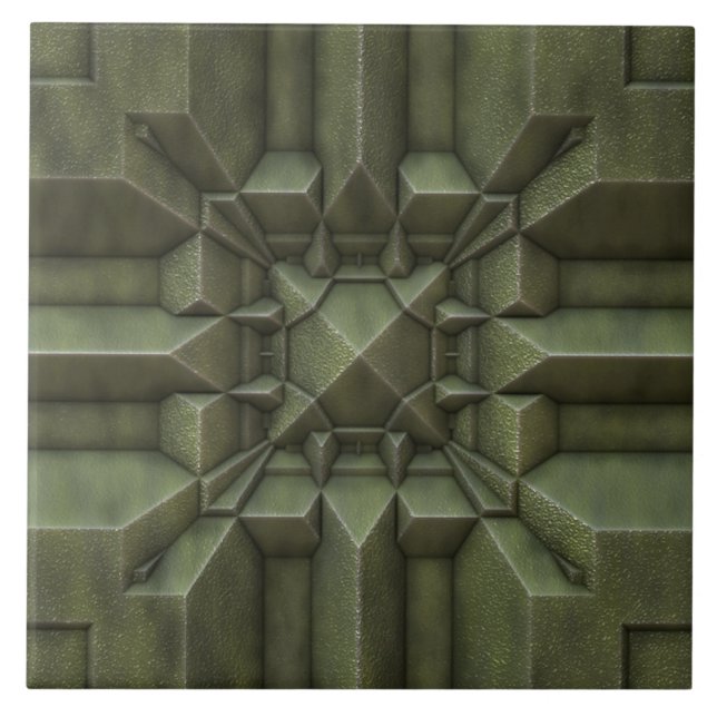 Azulejos de cerámica de mosaico industrial (Frente)