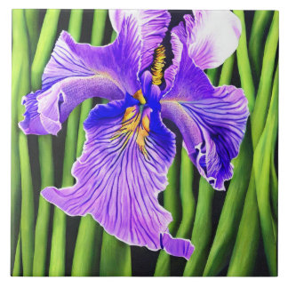 Azulejos de cerámica decorativos Iris Azul