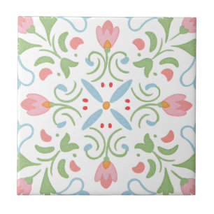 Azulejos de cerámica para decoración floral del ho