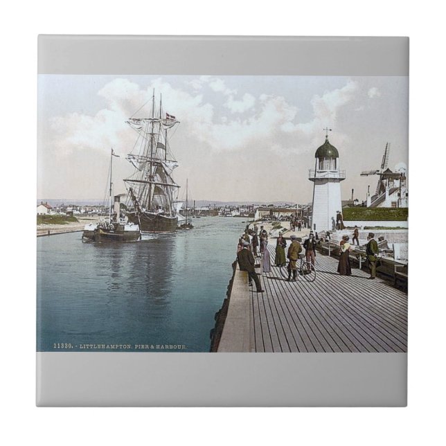 Azulejos de cerámica, pequeño (4,25" x 4,25") Pequ (Frente)