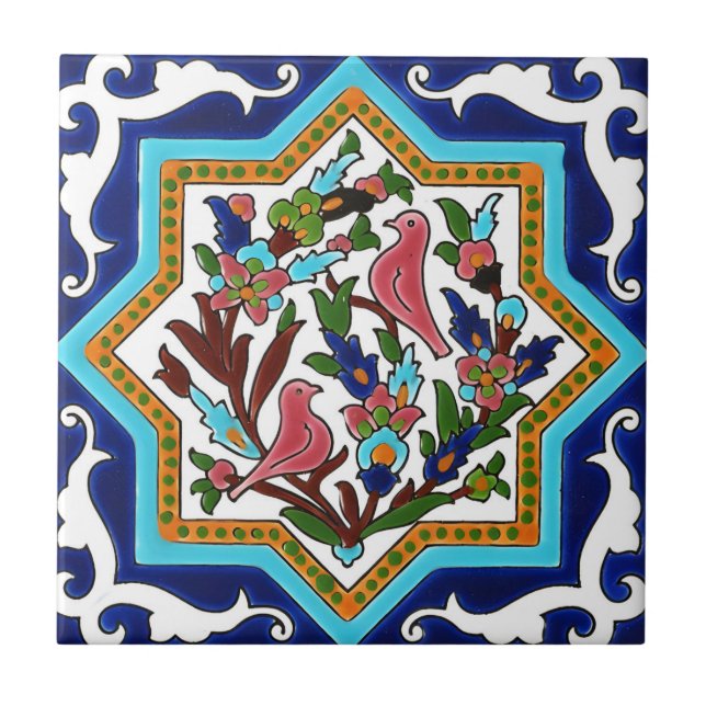 azulejos de cerámica pintados a mano (Frente)