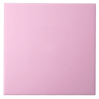 Azulejos de cerámica rosa lisa.