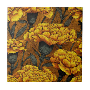 Azulejos de clavel decorativos de moda para salpic