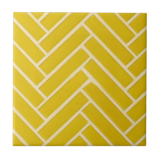azulejos de diseño sofisticado amarillo mostaza