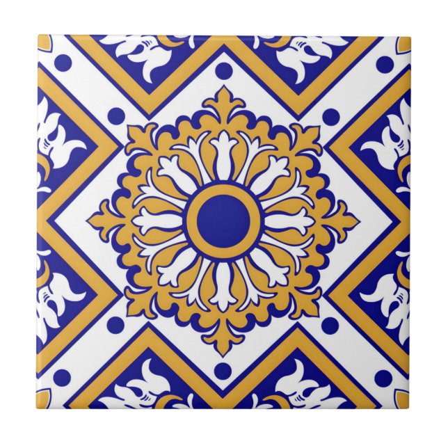 azulejos de diseño sofisticados de Portugal (Frente)