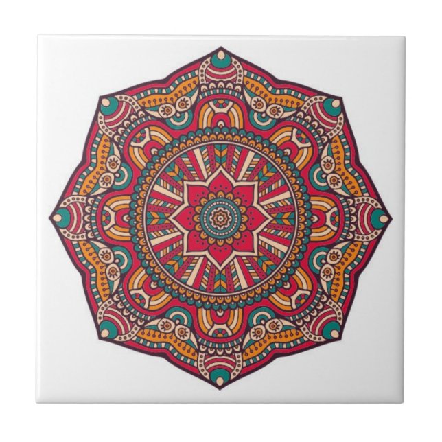 azulejos de mandala coloridos (Frente)