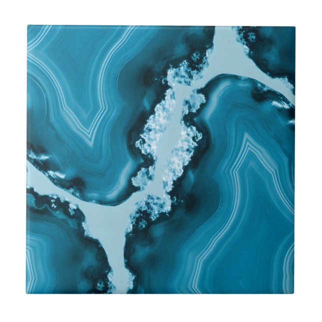 azulejos de motivos florales contemporáneos (Frente)