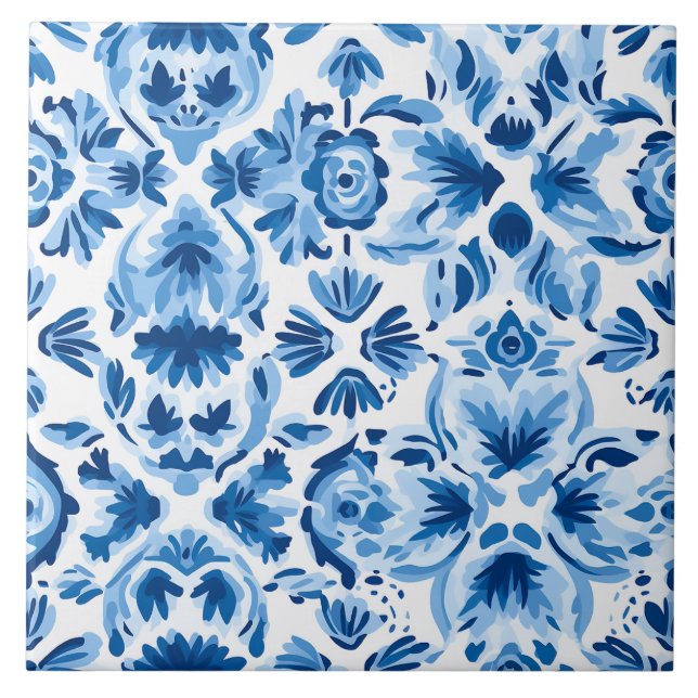 Azulejos de Patrón de Delft (Frente)