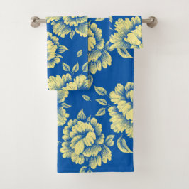 Azulejos de peones azules y amarillos - Decoración