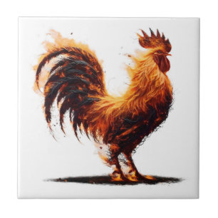 Azulejos de pollo deslumbrantes