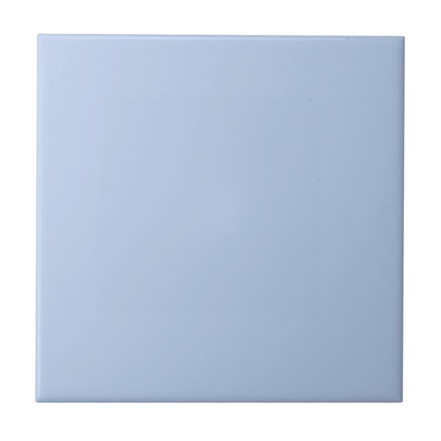 Azulejos Decorativos Cerámicos de Azul Cielo Suave (Frente)
