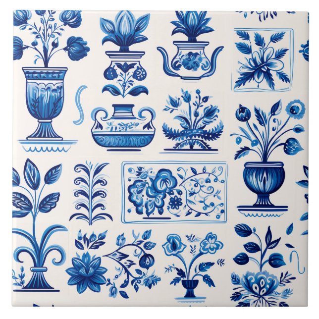Azulejos Delft Pattern (Frente)