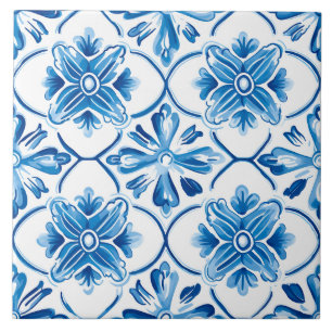 Azulejos Delft Pattern