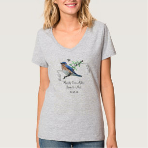 Azulejos Felices para Siempre Camiseta de un solo